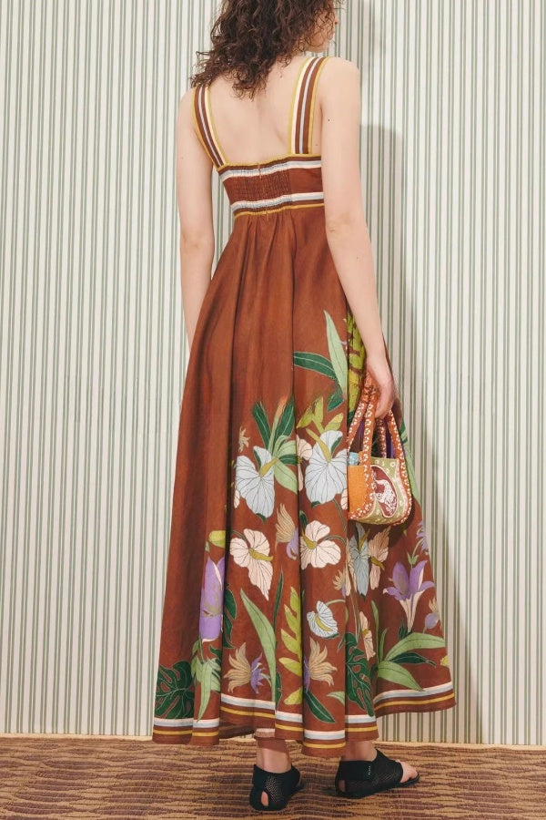 棕色连衣裙展示图04