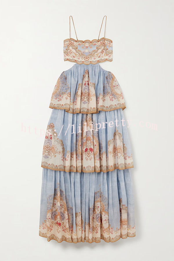 红色连衣裙展示图05