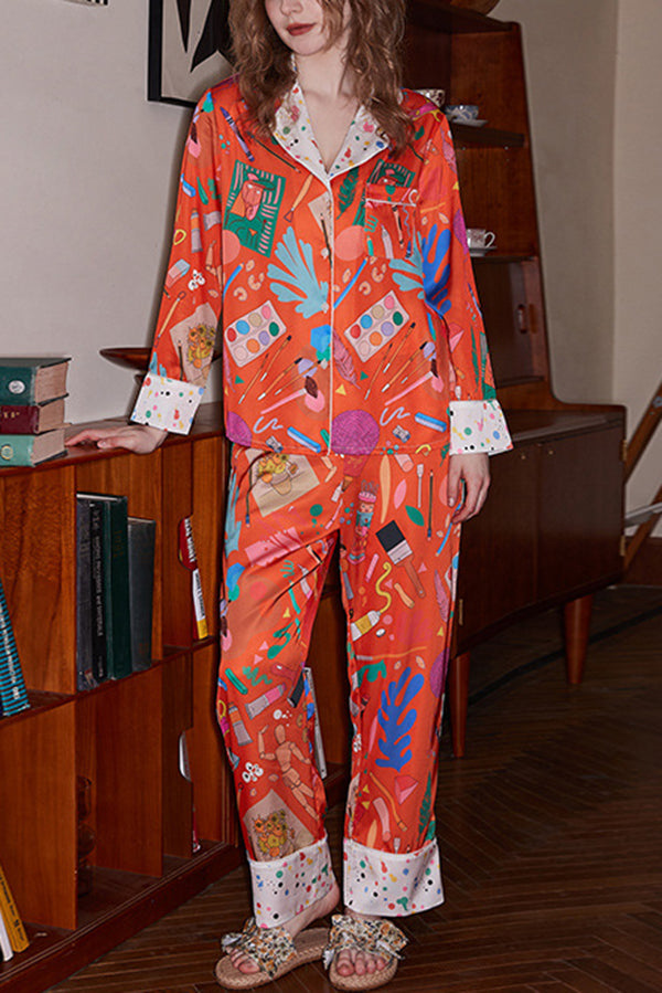 橙色套装展示图09
